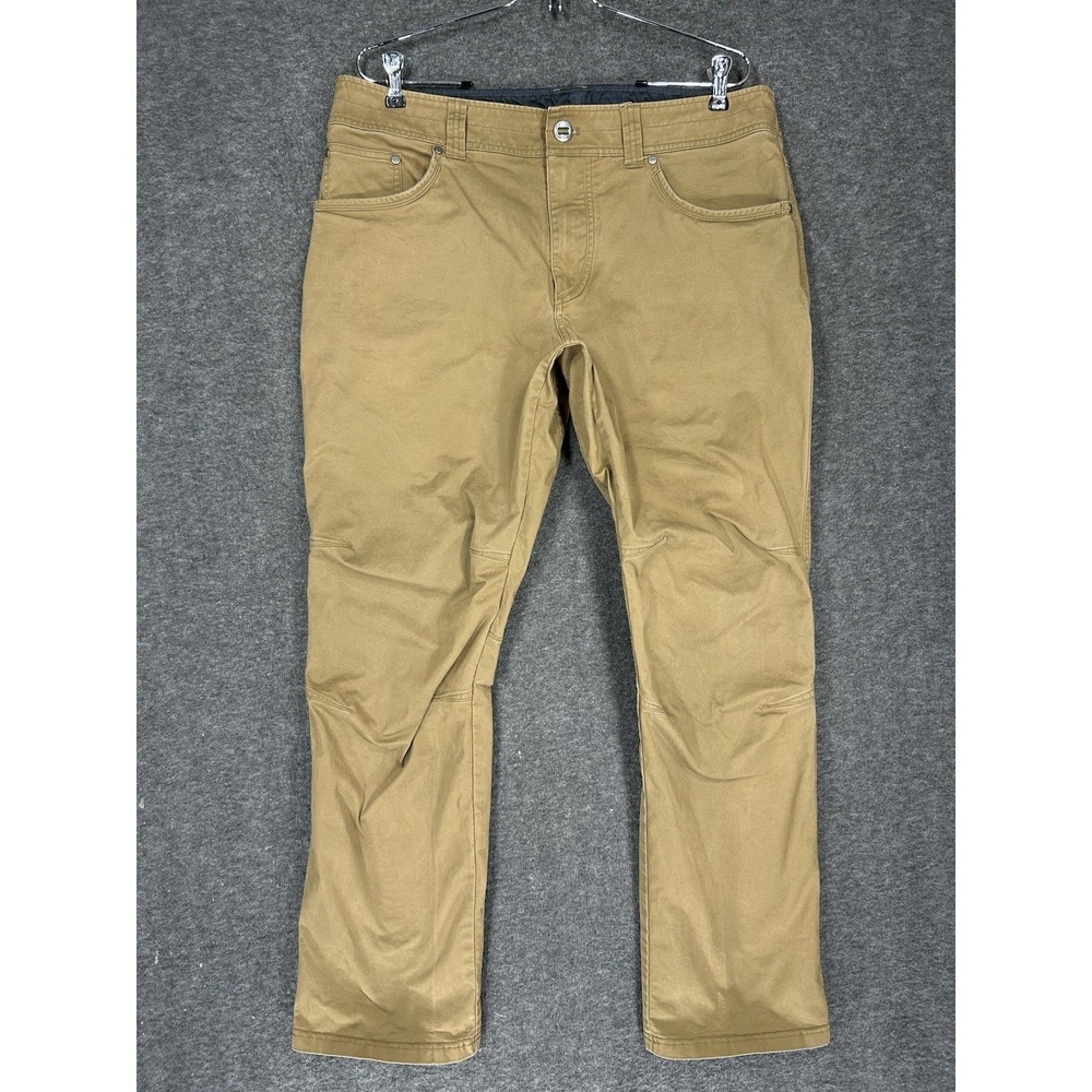 Kuhl Rydr Lite Pants Mens 36x32 (fits 36x30) Brown Klassik Fit Hiking Outdoor
